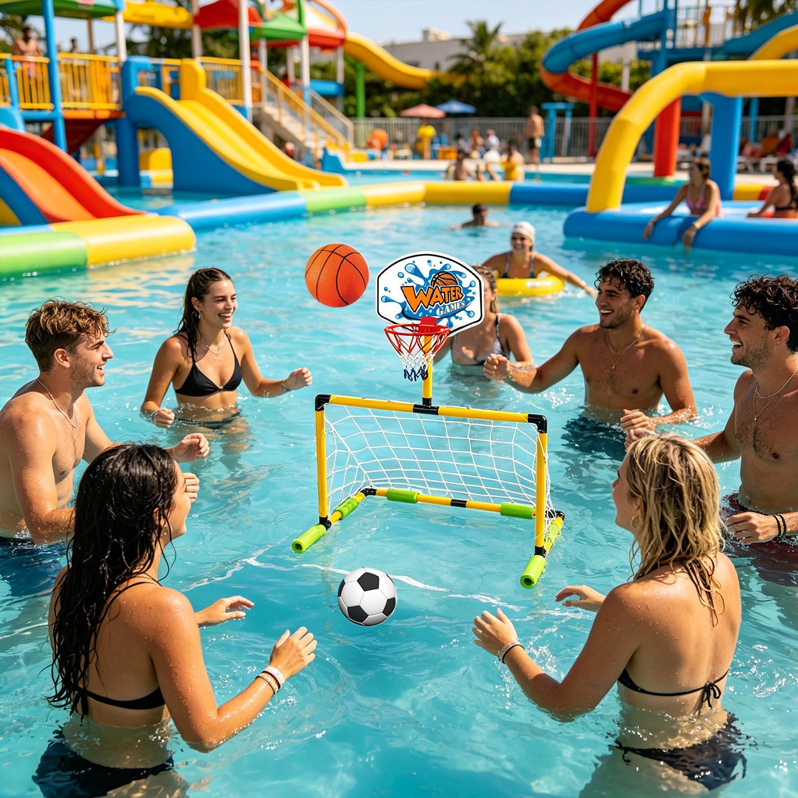 Basketball Arcade Game - Havuz basketbol potası 2'si 1 arada