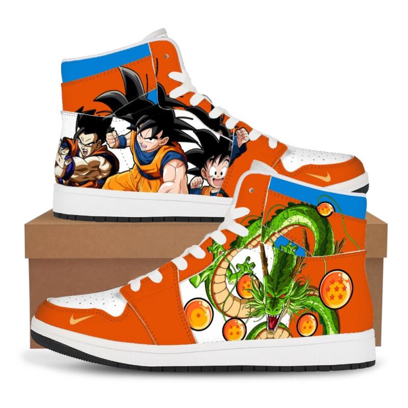 Basketball Arcade Game - Dragon Ball Özelleştirilmiş Anime Spor Ayakkabı