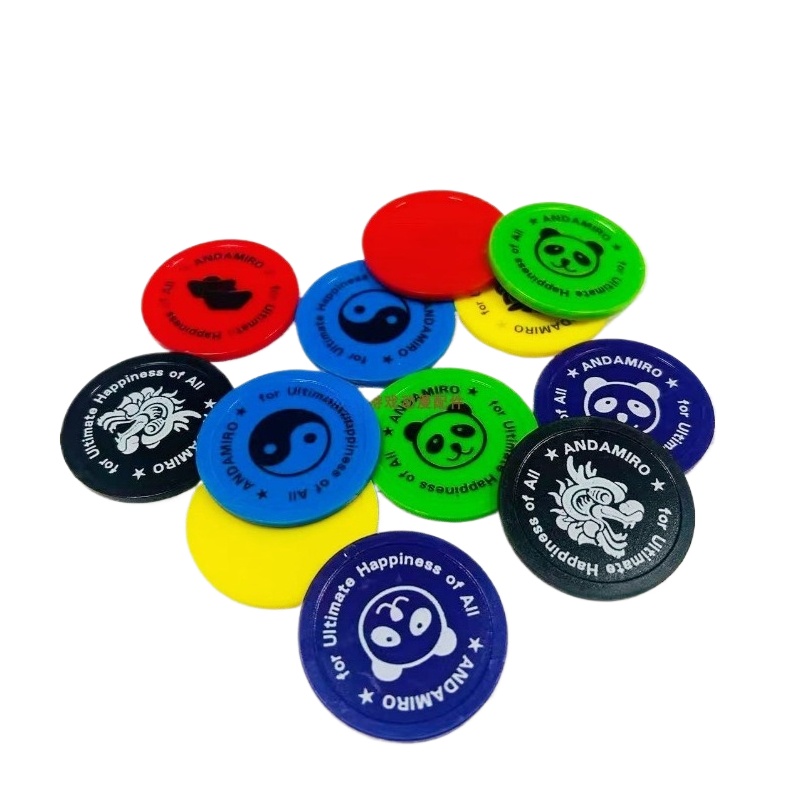 Token Coin Mechanism - 500 adet Özel Plastik Jetonlar, Arcade