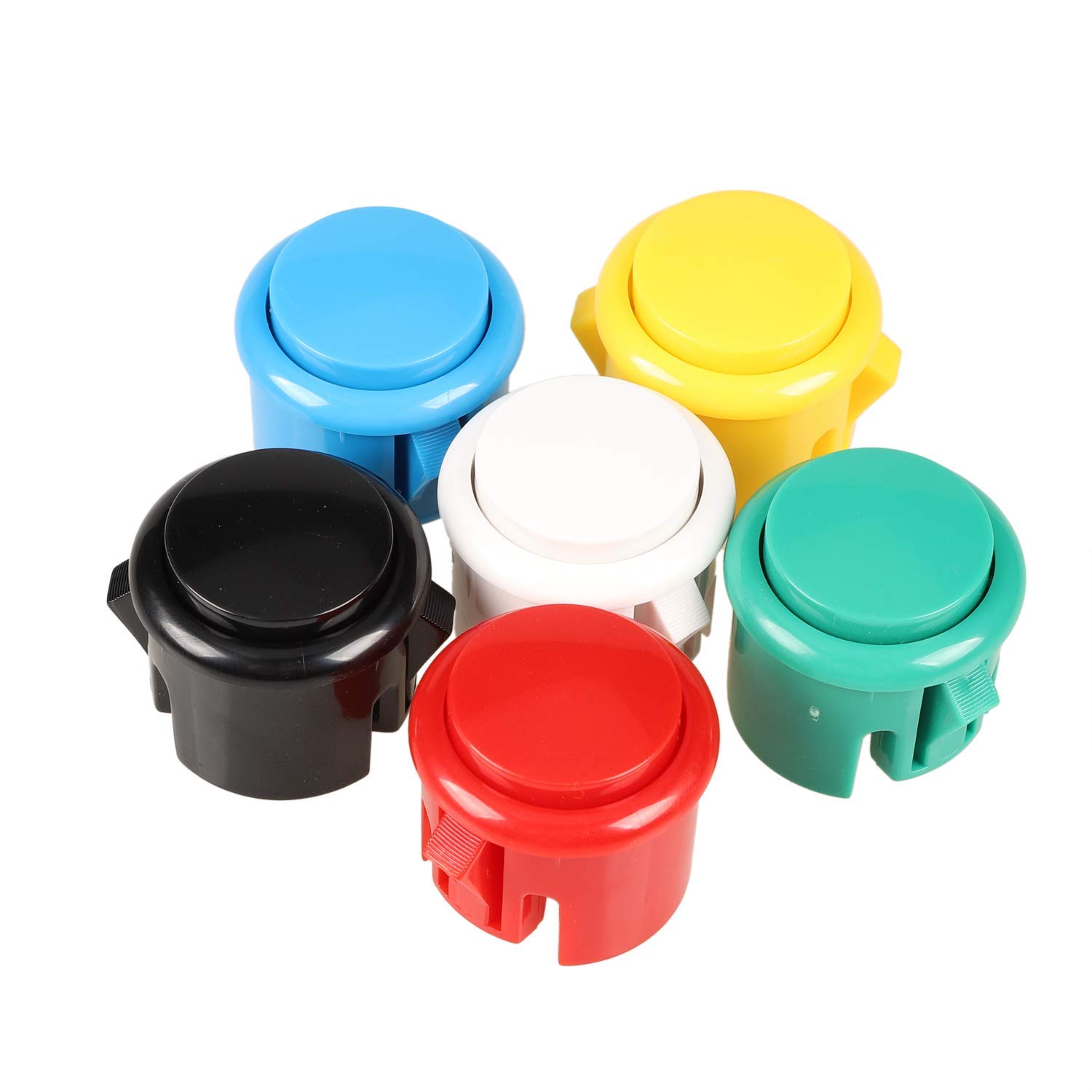100 adet Arcade düğmeleri 30mm - Joystick Arcade Parts incelemesi ve fiyatı