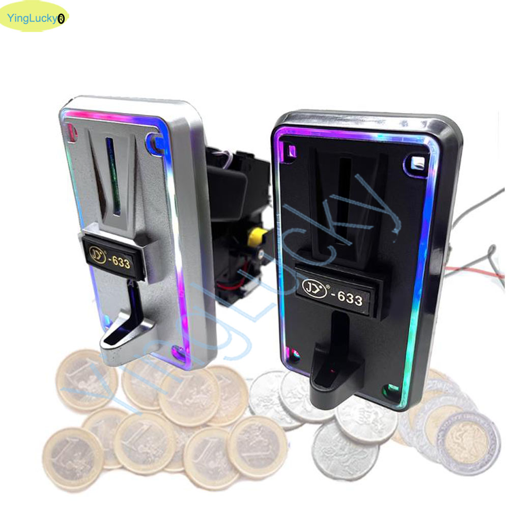 Renkli LED Çoklu Jeton Kabul E - Arcade Vending & Laundry Revenue incelemesi ve fiyatı