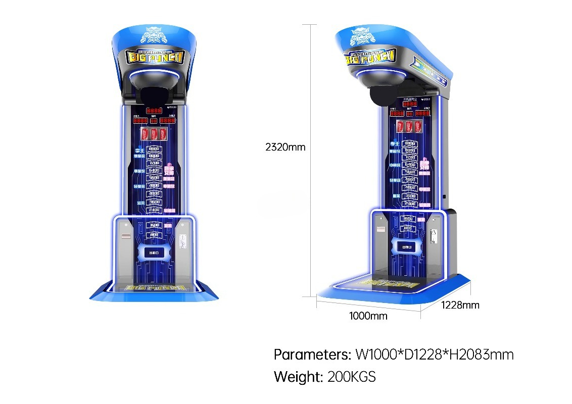 Ultimate Büyük Yumruk Atma Bok - Arcade Vending & Laundry Revenue incelemesi ve fiyatı