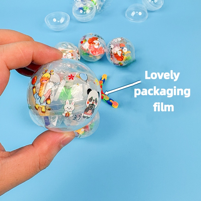 100 adet/torba 50mm kapsül top - Prize Capsule Toy Machine incelemesi ve fiyatı